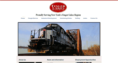 Desktop Screenshot of fingerlakesrail.com