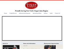 Tablet Screenshot of fingerlakesrail.com